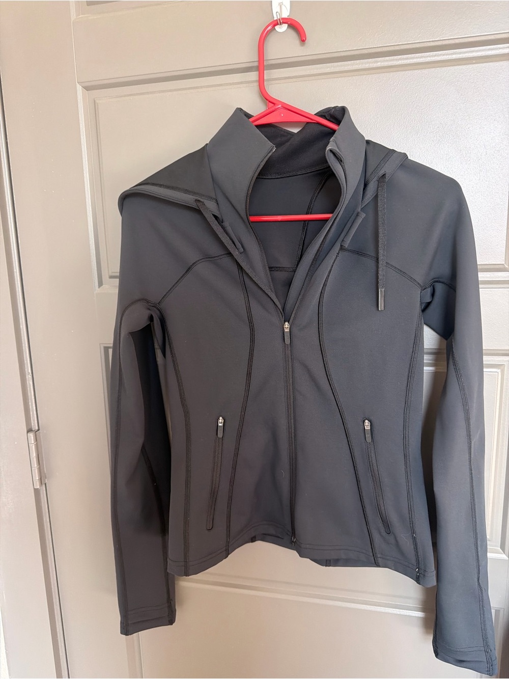 lululemon athletica black Hooded Zip Jacket